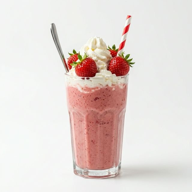 Milk Shake Fraise